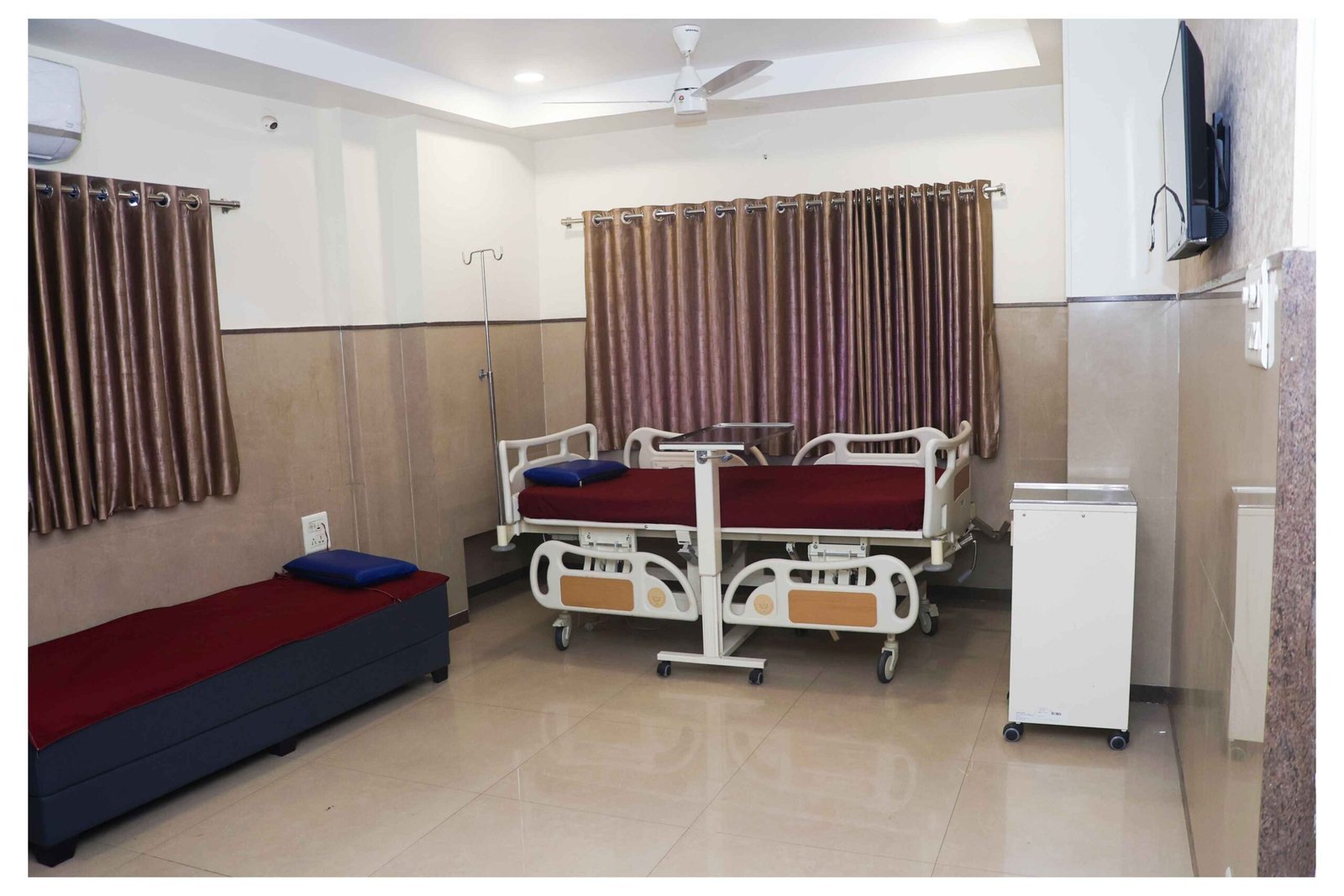 Hospital guidance for outstation patients